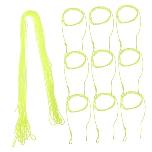 CIYODO 50 Stück Regenbogen Yo Yo Ersatzschnüre aus Nylon Professionelle Wettkampfschnüre Geeignet für Sportspielzeug Zubehörteile von CIYODO