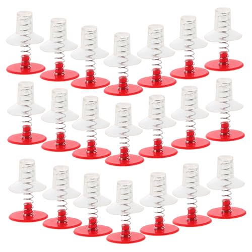 CIYODO 50 Stück Saugnapf Feder Interaktives DIY Zubehör für Springendes Fidget mit Innovativem Mechanismus und Kreativer Gestaltung von CIYODO