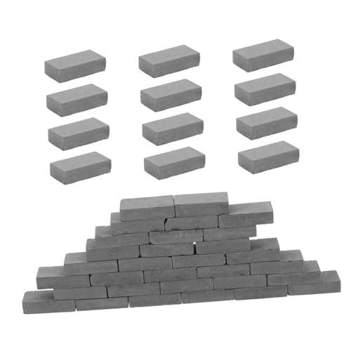 CIYODO 50Stücke Backsteinhaus Bausatz für Realistische Bauziegel für DIY Miniaturprojekte Fördert die Hand Auge Koordination und Kreativität Beim Bauen CIYODO 50Stücke Backsteinhaus Bausatz für Realistische Bauziegel für DIY Miniaturprojekte Fördert die Hand Auge Koordination und Kreativität Beim Bauen von CIYODO