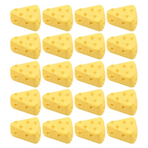 CIYODO 50Stücke Gefälschte Lebensmittel Bäckerei Shop Kuchen Display Modelle Realistische Dekore Für Partys Und Events Gelb À von CIYODO