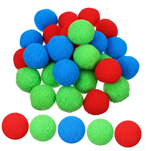CIYODO 50Stücke Wiederverwendbare Wasserprallkugeln Absorbierende Spritzkugeln für Wasserspiele für Pool Strand und Gartenaktionen von CIYODO