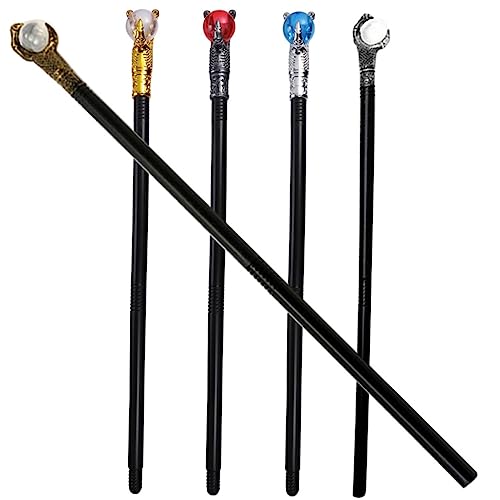 CIYODO En Cane Props Set 5-teilig Dekorative Stöcke Für Halloween-kostüme Und Partys CIYODO En Cane Props Set 5-teilig Dekorative Stöcke Für Halloween-kostüme Und Partys von CIYODO