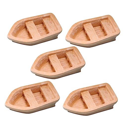 CIYODO 5St Miniboot Meeresdekor Mini-Bootsmodell segelboot Modell Mikrolandschaft Miniaturen Micro Boat car Decoration Spielzeug Simulationspuppenhausboot Mini-Boot-Ornament Harz Khaki CIYODO 5St Miniboot Meeresdekor Mini-Bootsmodell segelboot Modell Mikrolandschaft Miniaturen Micro Boat car Decoration Spielzeug Simulationspuppenhausboot Mini-Boot-Ornament Harz Khaki von CIYODO