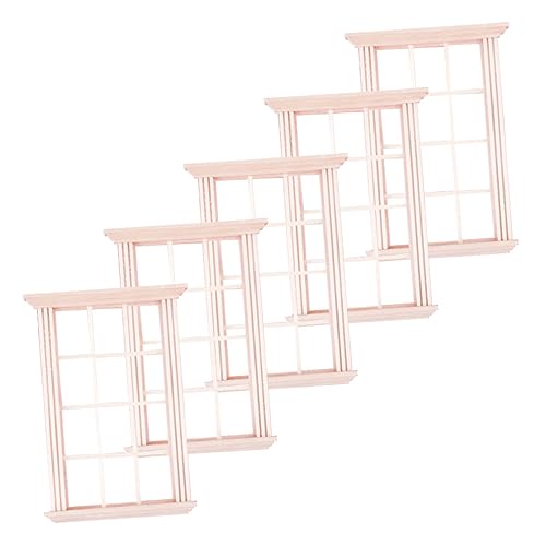 CIYODO 5stücke Miniatur Fenster Fensterrahmen Für Dekoration Mini Möbel Fotografie Requisiten Mädchen Spielzeug Kreative Raumgestaltung von CIYODO