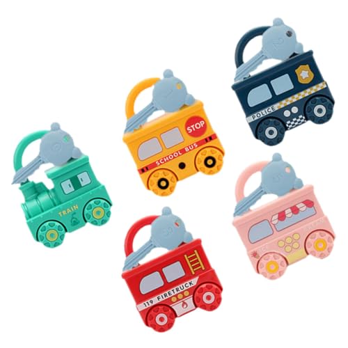 CIYODO 5St Spielzeugauto für Kinder Feinmotorikspielzeug Kinder puppenwagen kinderspielzeug Auto Kleinkindspielzeug -Spielzeugautos Spielzeug entriegeln Lernspielzeug für 2-Jährige von CIYODO