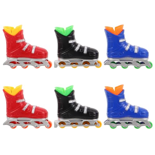 CIYODO 6 Paar Finger-Skateboard-Spielzeug: Mini-Skateboard-Griffbretter, Mini-Finger-Skates für Kinder und Erwachsene, Reise-Büro-Schreibtisch-Unterhaltung CIYODO 6 Paar Finger-Skateboard-Spielzeug: Mini-Skateboard-Griffbretter, Mini-Finger-Skates für Kinder und Erwachsene, Reise-Büro-Schreibtisch-Unterhaltung von CIYODO