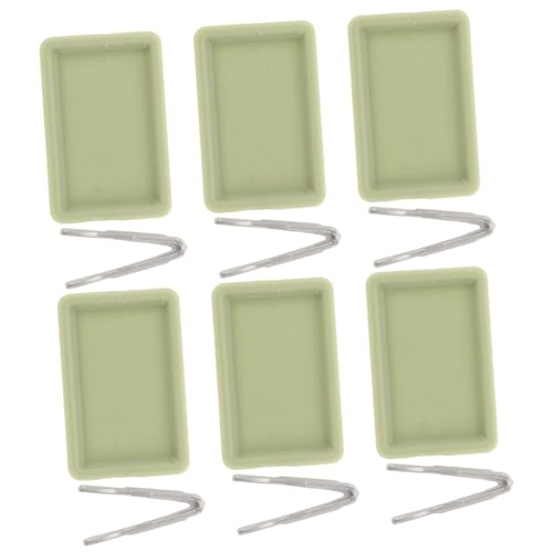 CIYODO 6 Sätze Backset Teiliges mit Kuchenformen Puppenhaus Küchenzubehör Küchenzangen und Leeren Backblechen für Kreative Dekoration und Aufbewahrung CIYODO 6 Sätze Backset Teiliges mit Kuchenformen Puppenhaus Küchenzubehör Küchenzangen und Leeren Backblechen für Kreative Dekoration und Aufbewahrung von CIYODO