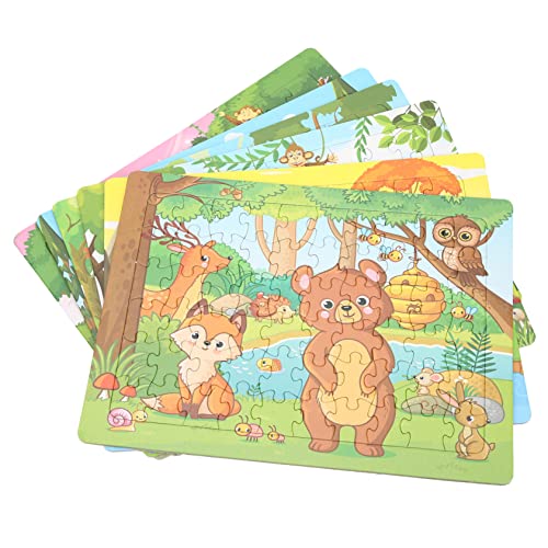 CIYODO 6 Sätze Papiertierpuzzles Für Kleinkinder Tiere Babys Kinderpuzzles Kindertierpuzzle Passendes Puzzlespielzeug CIYODO 6 Sätze Papiertierpuzzles Für Kleinkinder Tiere Babys Kinderpuzzles Kindertierpuzzle Passendes Puzzlespielzeug von CIYODO