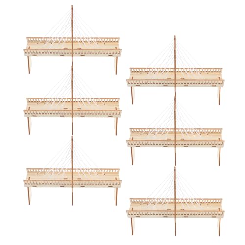 CIYODO 6 Sets DIY-brückenbasteln Für Kinder: Bauspielzeug Aus Holz Für Die Architekturmontage – Mint-Projekt, Handgefertigtes Gebäude – Spielzeug Für Wissenschaftliche Experimente Für CIYODO 6 Sets DIY-brückenbasteln Für Kinder: Bauspielzeug Aus Holz Für Die Architekturmontage – Mint-Projekt, Handgefertigtes Gebäude – Spielzeug Für Wissenschaftliche Experimente Für von CIYODO