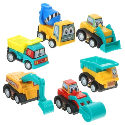 CIYODO 6 Stück Auto Zurückziehen Bauspielzeug Für Kleinkinder Kinderauto Autospielzeug Zurückziehen Miniatur-autospielzeug Kinderspielzeug Blue Plastik CIYODO 6 Stück Auto Zurückziehen Bauspielzeug Für Kleinkinder Kinderauto Autospielzeug Zurückziehen Miniatur-autospielzeug Kinderspielzeug Blue Plastik von CIYODO