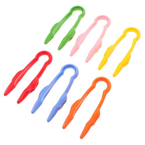 CIYODO 6 Stück Clip Kleinkinder Outdoor Pinzetten Für Feinmotorik Feinmotorik Werkzeuge Feinmotorik Kinderzangen Für Feinmotorik Perlenpinzetten Motorik Aus Kunststoff CIYODO 6 Stück Clip Kleinkinder Outdoor Pinzetten Für Feinmotorik Feinmotorik Werkzeuge Feinmotorik Kinderzangen Für Feinmotorik Perlenpinzetten Motorik Aus Kunststoff von CIYODO