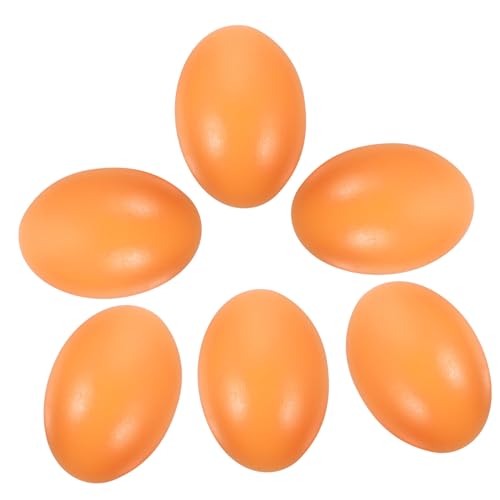 CIYODO 6 Stück Holzeier Künstliche Eier Ostereihalter Eierdekoration Osterei Simulationsei Simulations Ostereier Holzei Für Kreative Simulationseier Spielzeugeier CIYODO 6 Stück Holzeier Künstliche Eier Ostereihalter Eierdekoration Osterei Simulationsei Simulations Ostereier Holzei Für Kreative Simulationseier Spielzeugeier von CIYODO