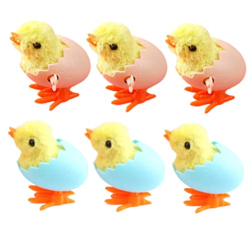 CIYODO 6 Stück Plüsch-aufziehhühner Hüpfspielzeug Für Kinder Aufziehspielzeug Hühner Geschenkhühner Für Kinder CIYODO 6 Stück Plüsch-aufziehhühner Hüpfspielzeug Für Kinder Aufziehspielzeug Hühner Geschenkhühner Für Kinder von CIYODO