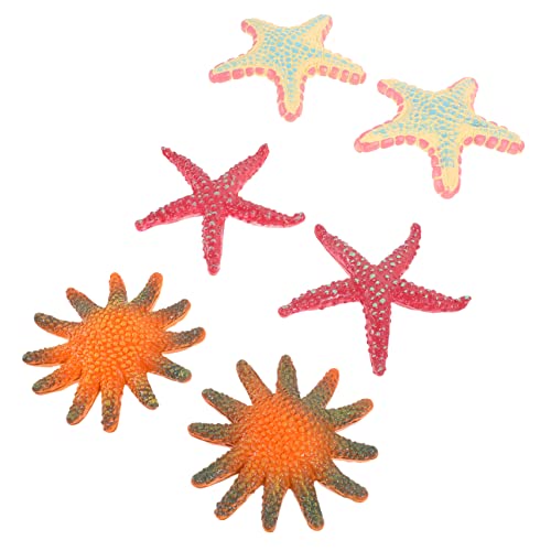 CIYODO 6 Stück Meerestiermodelle Spielzeugmodelle Kleine Seesterndekoration Seesternornament Seesternfiguren Kleine Seesternfiguren Lebensechte Seesternstatue Seesternspielzeug PVC CIYODO 6 Stück Meerestiermodelle Spielzeugmodelle Kleine Seesterndekoration Seesternornament Seesternfiguren Kleine Seesternfiguren Lebensechte Seesternstatue Seesternspielzeug PVC von CIYODO