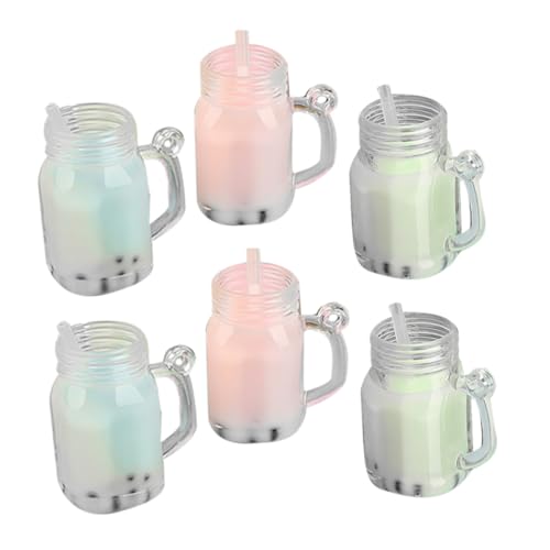 CIYODO 6 Stück Milchteetassen Modelldekoration Getränke Miniaturgetränke Mini Küchenszenen Gefälschte Getränke Miniatur Gefälschte Lebensmittel Ornament Miniatur CIYODO 6 Stück Milchteetassen Modelldekoration Getränke Miniaturgetränke Mini Küchenszenen Gefälschte Getränke Miniatur Gefälschte Lebensmittel Ornament Miniatur von CIYODO