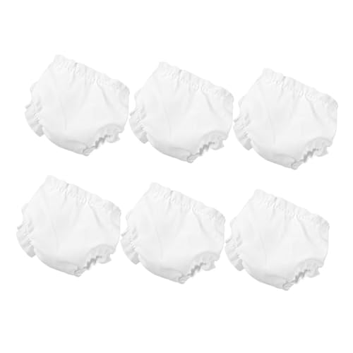 CIYODO 6 Stück Puppenkleidung Unterwäsche Für Puppen Unterhosen Für Puppen Puppenwindeln Miniaturzubehör Spielunterhosen Miniaturwindeln Für Puppenhaus Miniaturspielzeug Für CIYODO 6 Stück Puppenkleidung Unterwäsche Für Puppen Unterhosen Für Puppen Puppenwindeln Miniaturzubehör Spielunterhosen Miniaturwindeln Für Puppenhaus Miniaturspielzeug Für von CIYODO