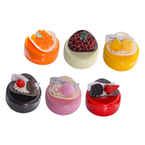 CIYODO 6 Stück Simulationskuchen Dessert Künstlicher Kuchen Foto Requisite Kuchen Lebensmittelmodelle Kuchendekoration Kuchenmodelle Foto Requisiten Partyzubehör Kunstkuchenmodell CIYODO 6 Stück Simulationskuchen Dessert Künstlicher Kuchen Foto Requisite Kuchen Lebensmittelmodelle Kuchendekoration Kuchenmodelle Foto Requisiten Partyzubehör Kunstkuchenmodell von CIYODO