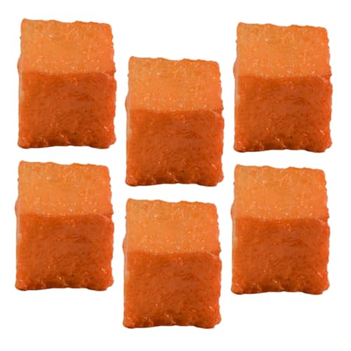 CIYODO 6 Stück Simuliertes Tofu Modell Gefälschter Fisch Tofu Fisch Tofu Foto Requisite Künstliches Essen Party Requisite Küchen Essen Ornament Restaurant Requisite CIYODO 6 Stück Simuliertes Tofu Modell Gefälschter Fisch Tofu Fisch Tofu Foto Requisite Künstliches Essen Party Requisite Küchen Essen Ornament Restaurant Requisite von CIYODO