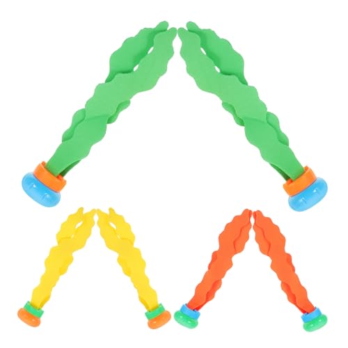 CIYODO 6 Stück Tauchspielzeug Algen-Pool-Spiel gefälschte Algen Babyspielzeug Strand Outdoor Sommer -Wasserspielzeug Schwimmspiel Wasserspielzeugpool Zufällige Farbe CIYODO 6 Stück Tauchspielzeug Algen-Pool-Spiel gefälschte Algen Babyspielzeug Strand Outdoor Sommer -Wasserspielzeug Schwimmspiel Wasserspielzeugpool Zufällige Farbe von CIYODO