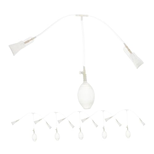 CIYODO 6 Stück Teiliges Bewegliche Hasenohren Mütze für Transparente Tiermütze Diy Bastelzubehör für Party Cosplay und Kreative Spielideen von CIYODO