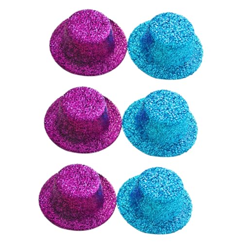 CIYODO 6 Stück Teiliges Bunte Glitzer Mini Hüte für DIY Puppen Dekorationen Multifunktionale Kleine Handwerksmaterialien Farbenfrohe Partyhüte für Bastelprojekte Zufällige Farbe CIYODO 6 Stück Teiliges Bunte Glitzer Mini Hüte für DIY Puppen Dekorationen Multifunktionale Kleine Handwerksmaterialien Farbenfrohe Partyhüte für Bastelprojekte Zufällige Farbe von CIYODO