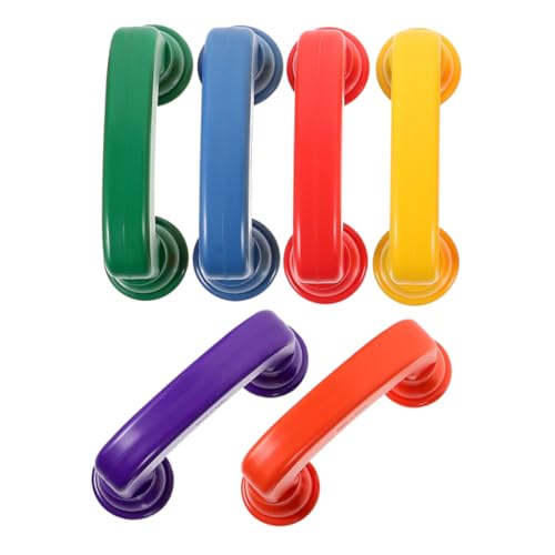 CIYODO 6 Stück Teiliges Bunte Kunststoff Flüstertelefone für Realistische Handys mit Akustischem Feedback Robust und Waschbar Sprachtherapie und Leseförderung im Klassenzimmer CIYODO 6 Stück Teiliges Bunte Kunststoff Flüstertelefone für Realistische Handys mit Akustischem Feedback Robust und Waschbar Sprachtherapie und Leseförderung im Klassenzimmer von CIYODO