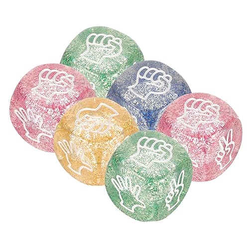 CIYODO 6 Stück Teiliges Glitzerwürfel Transparentes Glücksspiel Zubehör für Brettspiele und Partys Leicht zu Transportieren für Unterhaltsame Spieleabende Zufällige Farbe CIYODO 6 Stück Teiliges Glitzerwürfel Transparentes Glücksspiel Zubehör für Brettspiele und Partys Leicht zu Transportieren für Unterhaltsame Spieleabende Zufällige Farbe von CIYODO