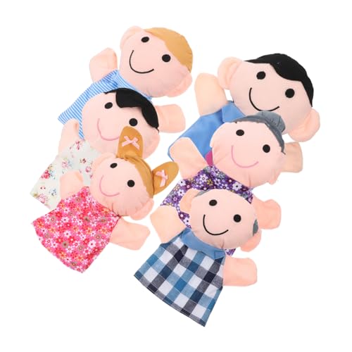 CIYODO 6 Stück Teiliges Handpuppen Set Familie aus Weichem Stoff Kindgerechte Handpuppen für Theater Rollenspiele und Geschichtenerzählen Geeignet für Ab Jahren Papa Opa CIYODO 6 Stück Teiliges Handpuppen Set Familie aus Weichem Stoff Kindgerechte Handpuppen für Theater Rollenspiele und Geschichtenerzählen Geeignet für Ab Jahren Papa Opa von CIYODO