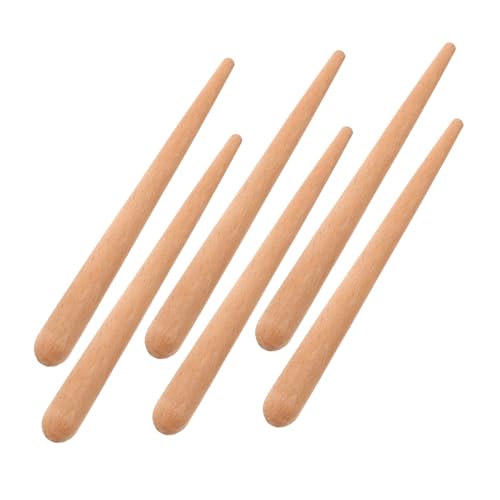 CIYODO 6 Stück Teiliges Holz Rhythmus Stick Musikinstrument Zubehör für Kreative Spiel und Lernmomente für Geburtstagsfeiern und Drinnen Draußen CIYODO 6 Stück Teiliges Holz Rhythmus Stick Musikinstrument Zubehör für Kreative Spiel und Lernmomente für Geburtstagsfeiern und Drinnen Draußen von CIYODO