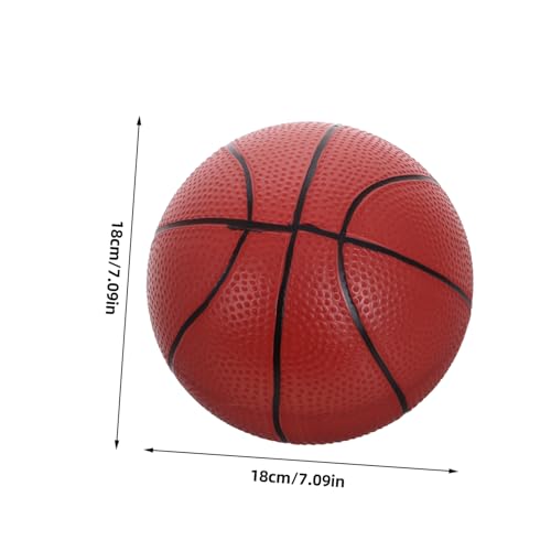 CIYODO 6 Stück Teiliges Mini Basketball Set für Pumpe Leise Indoor Basketballbälle in Farben Tragbar und Sicher als Partygeschenk für Basketballspiele Tür Geeignet von CIYODO
