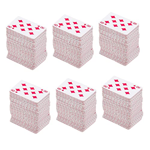 CIYODO 6 Stück Teiliges Mini Kartenspiel für Puppenhaus Lustige Spielkarten für Erwachsene Dekoration für Kreative Spielstunden Puppenhäusern CIYODO 6 Stück Teiliges Mini Kartenspiel für Puppenhaus Lustige Spielkarten für Erwachsene Dekoration für Kreative Spielstunden Puppenhäusern von CIYODO