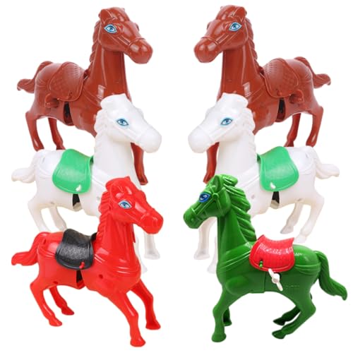 CIYODO 6 Stück Teiliges Wind Up Pferdespielzeug für Buntes Wiederverwendbares für Geburtstags Mitgebsel Fördert Hand Auge Koordination und Kreative Spielideen Zufällige Zufällige Farbe CIYODO 6 Stück Teiliges Wind Up Pferdespielzeug für Buntes Wiederverwendbares für Geburtstags Mitgebsel Fördert Hand Auge Koordination und Kreative Spielideen Zufällige Zufällige Farbe von CIYODO