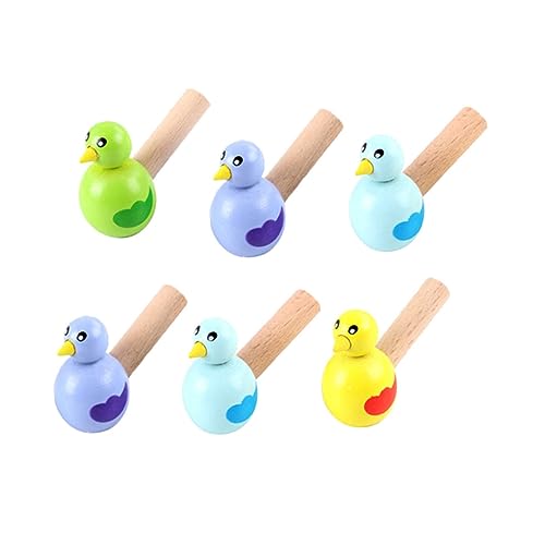CIYODO 6 Stück Vogelpfeife Interaktives Vogelpfeifenspielzeug Kinderspielzeugvogel Pfeife Pfeifendes Hornspielzeug Vogelrufer Kinderpfeife Hölzern Zufällige Farbe CIYODO 6 Stück Vogelpfeife Interaktives Vogelpfeifenspielzeug Kinderspielzeugvogel Pfeife Pfeifendes Hornspielzeug Vogelrufer Kinderpfeife Hölzern Zufällige Farbe von CIYODO