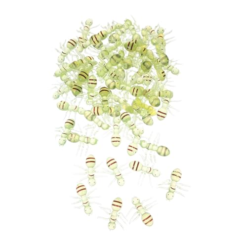 CIYODO 60 Stück Große Realistische Ameisen Modelle Insekten für Aprilscherze Halloween Dekorationen Garten und Partyaccessoires Geeignet für Indoor und Outdoor Nutzung von CIYODO