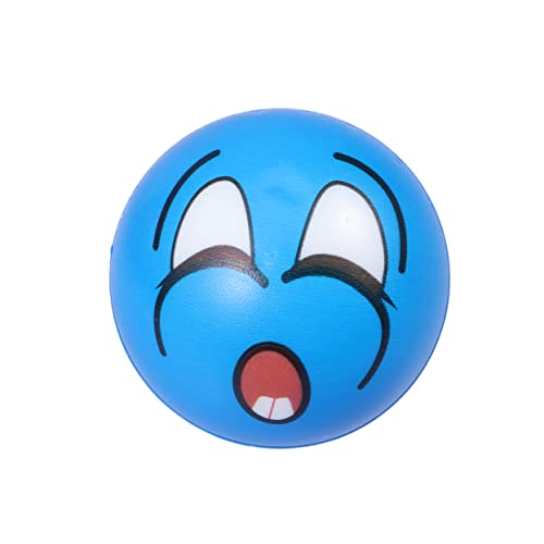 CIYODO 6st Ball Anti-Stress-Spielzeug Anti-Stress-bälle Kugeln Quetschen Pu-schaumkugeln Relief-Spielzeug Taschengeldspielzeug Spielzeuge Kind Lächelndes Gesicht Schwammkugel von CIYODO