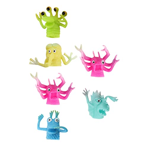 CIYODO 6Stücke Cartoon Fingerpuppen Für Lustige Handpuppen Aus Beruhigendes Für Kleinkinder Zufällige Designs Kinderspielzeug Lernen CIYODO 6Stücke Cartoon Fingerpuppen Für Lustige Handpuppen Aus Beruhigendes Für Kleinkinder Zufällige Designs Kinderspielzeug Lernen von CIYODO