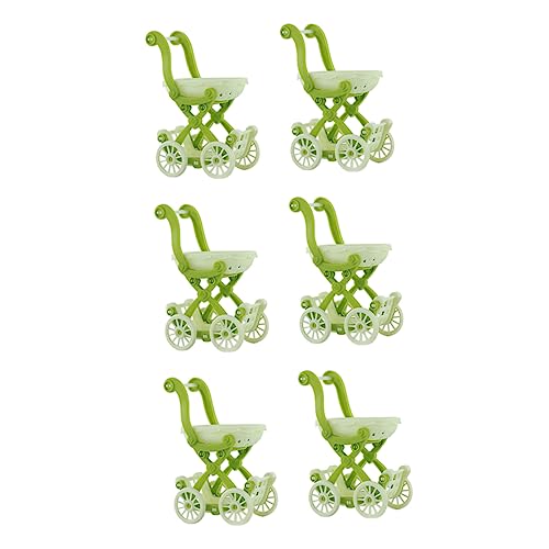 CIYODO 6Stücke Mini Einkaufswagen Für Puppen Teiliges Dekorationsmodell Für Miniaturhäuser Lebendige Puppenzubehör Für Kreative Spielwelten Und Fotoszenen CIYODO 6Stücke Mini Einkaufswagen Für Puppen Teiliges Dekorationsmodell Für Miniaturhäuser Lebendige Puppenzubehör Für Kreative Spielwelten Und Fotoszenen von CIYODO