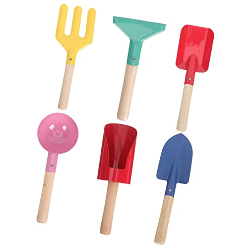 CIYODO 6Stücke Teiliges Strand Sandspielzeug aus Metall und Sandschaufeln für Strand Garten und Sandkasten Langlebiges Gartenwerkzeug für Kleinkinder CIYODO 6Stücke Teiliges Strand Sandspielzeug aus Metall und Sandschaufeln für Strand Garten und Sandkasten Langlebiges Gartenwerkzeug für Kleinkinder von CIYODO