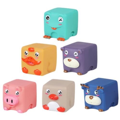 CIYODO 6st Pool-wasserspielzeug Kinderbadezimmer -dusche-versorgung Cartoon- Schwimmendes in Der Badewanne Kinderspielzeug Badespielzeug Kieselgel CIYODO 6st Pool-wasserspielzeug Kinderbadezimmer -dusche-versorgung Cartoon- Schwimmendes in Der Badewanne Kinderspielzeug Badespielzeug Kieselgel von CIYODO