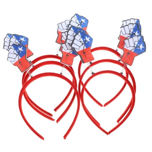 CIYODO 6st Stirnbänder Für Die Feiertagsparty Chilenisches Stirnband Feierlicher Kopfschmuck Dekorative Kopfreifen Chili-haarbänder Chile-haar-requisiten Plastik Bilden Haarschmuck von CIYODO