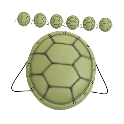 CIYODO 7 Stück Schildkrötenpanzer Requisiten Kostüm Halloween Form Tragbare Schildkröte Cosplay Cosplay Schildkrötenpanzer Cosplay Requisite Cosplay Zubehör Party CIYODO 7 Stück Schildkrötenpanzer Requisiten Kostüm Halloween Form Tragbare Schildkröte Cosplay Cosplay Schildkrötenpanzer Cosplay Requisite Cosplay Zubehör Party von CIYODO