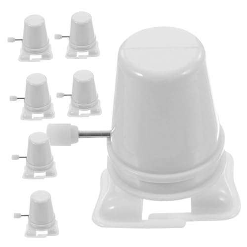 CIYODO 7 Stück Teiliges Aufziehmechanismus Kleine Kompakte Bauteile aus Kunststoff für DIY Knetmasse Bastelzubehör Wiederverwendbar für Bastelfreunde und Geschenkideen von CIYODO