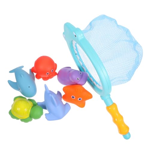 CIYODO 7Stücke Schwimmende Meerestiere mit Wassersprühfunktion für Badewanne und Pool Fischernetz für Mehr Spaß Beim CIYODO 7Stücke Schwimmende Meerestiere mit Wassersprühfunktion für Badewanne und Pool Fischernetz für Mehr Spaß Beim von CIYODO