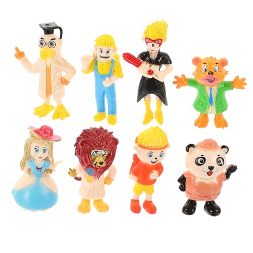 CIYODO Tierfiguren Dekoration 8-teilig Für Schrank Und Schreibtisch Simuliert Aus PVC Robust Und Langlebig Für Innenbereich Und Micro-Garten-Design CIYODO Tierfiguren Dekoration 8-teilig Für Schrank Und Schreibtisch Simuliert Aus PVC Robust Und Langlebig Für Innenbereich Und Micro-Garten-Design von CIYODO