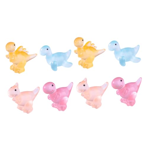CIYODO Kleiner Dinosaurier Figuren 8 Stück Leuchtende Tierfiguren Kunstharz für Garten Dekoration Geburtstagsparty Cake Topper Pädagogisches Spielzeug Sicher für Kinder und Haustiere CIYODO Kleiner Dinosaurier Figuren 8 Stück Leuchtende Tierfiguren Kunstharz für Garten Dekoration Geburtstagsparty Cake Topper Pädagogisches Spielzeug Sicher für Kinder und Haustiere von CIYODO
