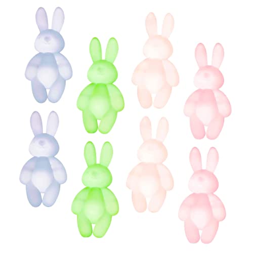 CIYODO 8 Stück Mini Kaninchen Figuren Osterdeko für Cupcake Topper Garten und Blumendekoration Resistent und Langlebig Vielfältig Einsetzbar für Feiern CIYODO 8 Stück Mini Kaninchen Figuren Osterdeko für Cupcake Topper Garten und Blumendekoration Resistent und Langlebig Vielfältig Einsetzbar für Feiern von CIYODO