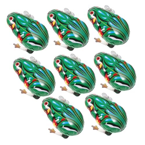 CIYODO 8 Stück Teiliges Aufziehspielzeug Blechfrosch mit Beweglichen Augen Retro Blechspielzeug für Fördert Krabbeln und Laufen Kreative Geschenkidee für Jungen und Mädchen CIYODO 8 Stück Teiliges Aufziehspielzeug Blechfrosch mit Beweglichen Augen Retro Blechspielzeug für Fördert Krabbeln und Laufen Kreative Geschenkidee für Jungen und Mädchen von CIYODO