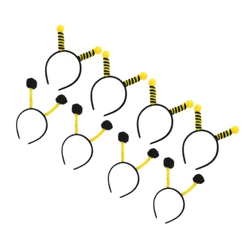 CIYODO 8 Stück Teiliges Bienenantenne Haarreif Leichtes Stirnband mit Robustem Design für Cosplay Party und Alltag Gelb Schwarz Komfortabel und Dekorativ CIYODO 8 Stück Teiliges Bienenantenne Haarreif Leichtes Stirnband mit Robustem Design für Cosplay Party und Alltag Gelb Schwarz Komfortabel und Dekorativ von CIYODO