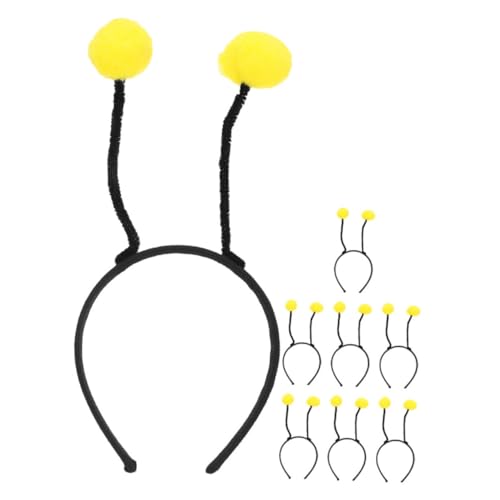 CIYODO 8 Stück Teiliges Haarband mit Flauschigen Bällen für Partys Dekorative Kopfbedeckung mit Lebensechten Tiermotiven für Cosplay und Festliche Anlässe Sicher und Bequem von CIYODO