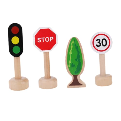 CIYODO 8 Stück Teiliges Holz Verkehrsschild Bunte Straßenschilder Lernspielzeug für Kreative Gestaltung Pädagogisch Geeignet für Jungen und Mädchen CIYODO 8 Stück Teiliges Holz Verkehrsschild Bunte Straßenschilder Lernspielzeug für Kreative Gestaltung Pädagogisch Geeignet für Jungen und Mädchen von CIYODO